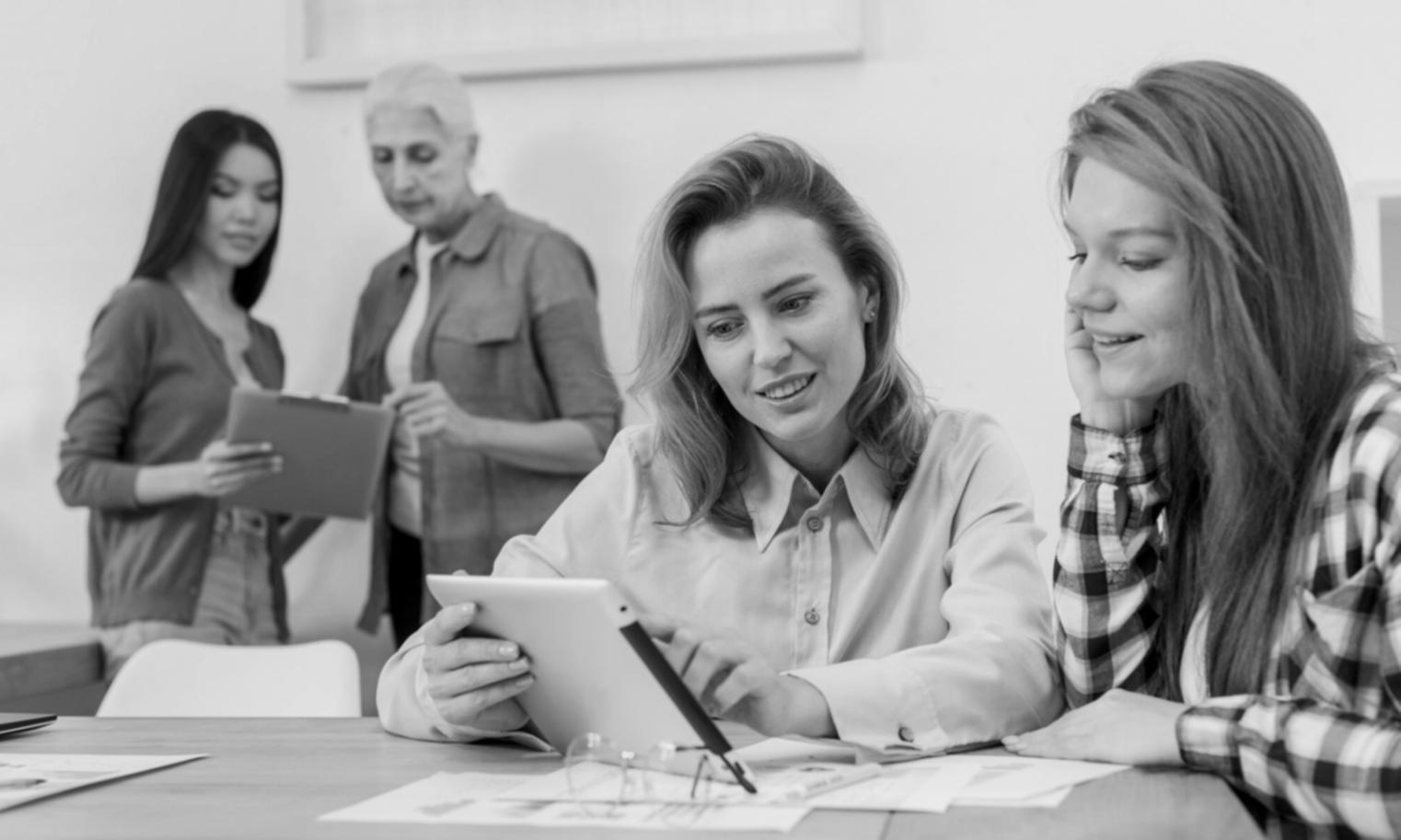 Sesión de trabajo con emprendedores